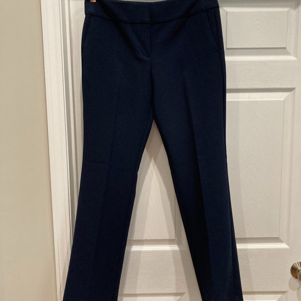 Ann Taylor Factory Navy Trousers.  Size 8.